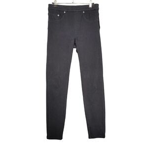 SPANX SH0115 Ready to WOW Black Skinny Crop Denim Leggings Jeggings SIZE MEDIUM